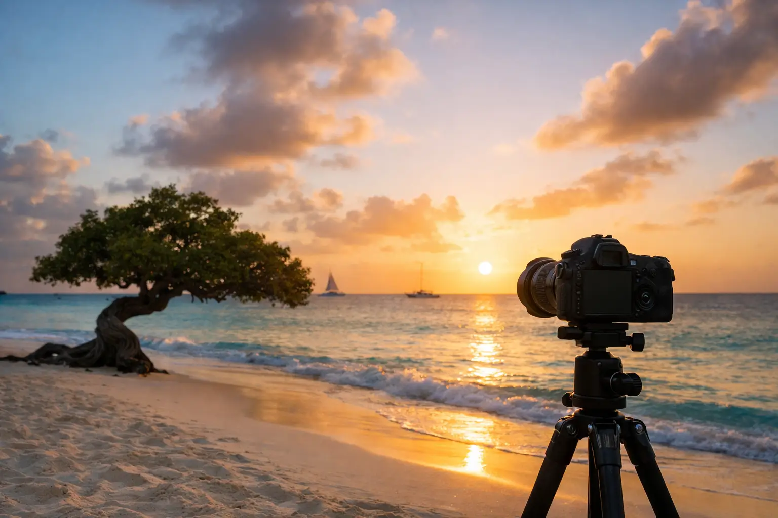 Best Time for Beach Photos Aruba