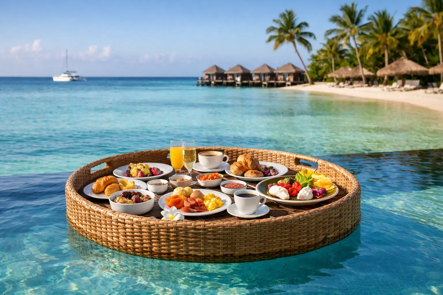 Floating Breakfast Photoshoot Aruba Guide