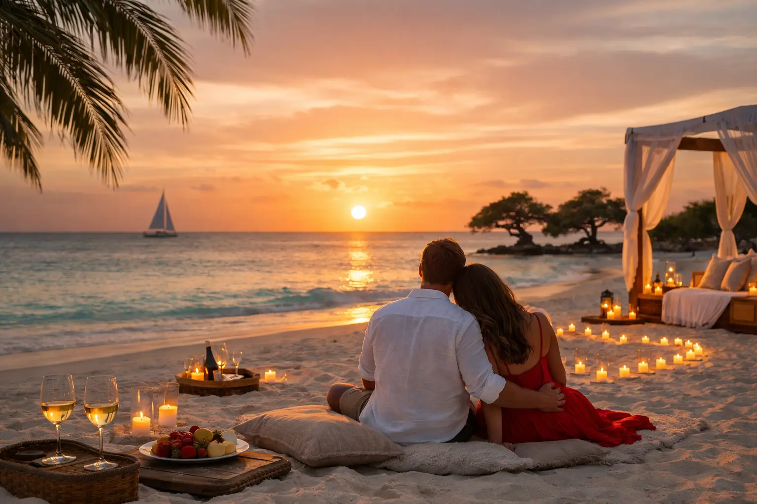 Romantic Beach Experience Aruba Ideas