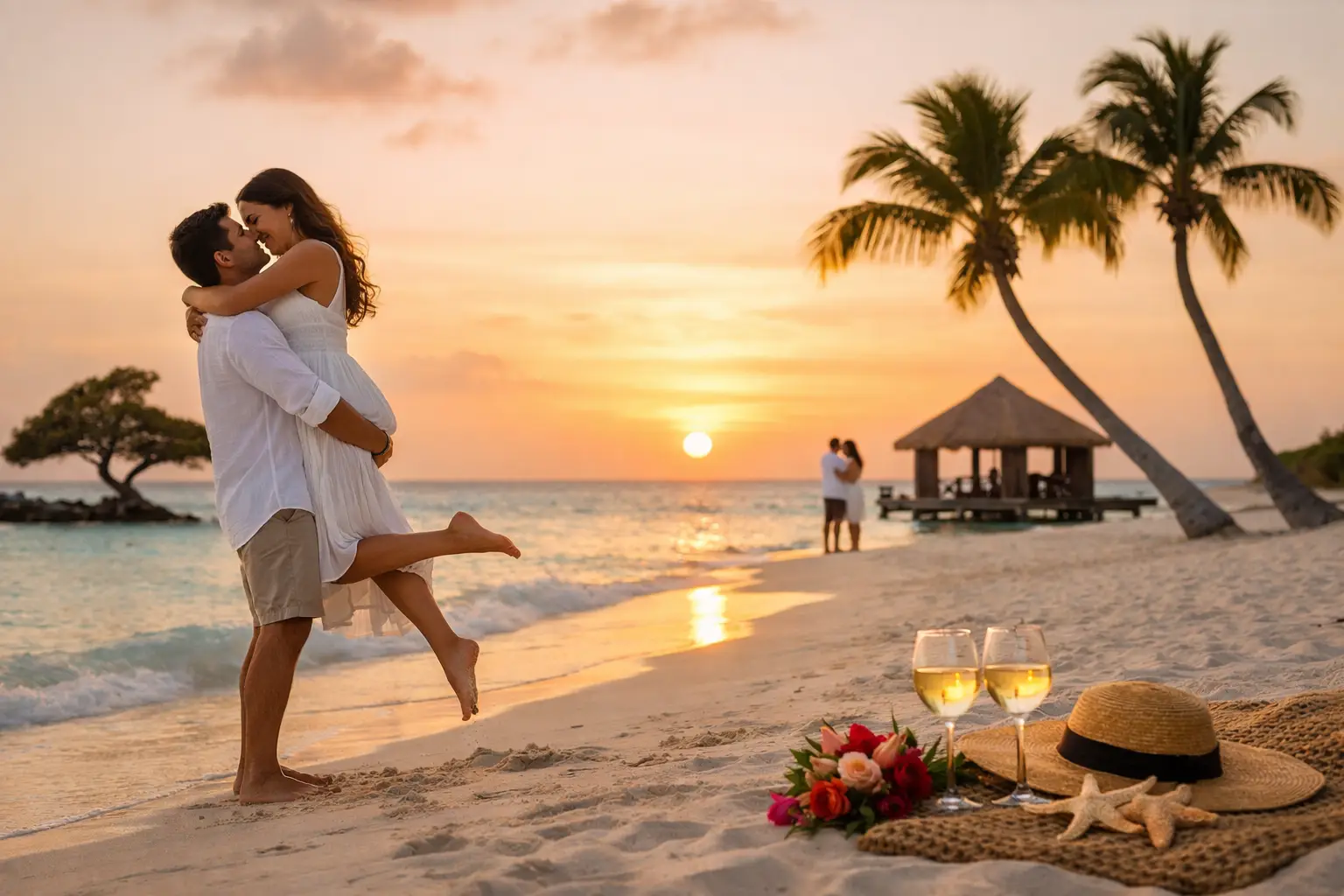 12 Romantic Aruba Photo Ideas for Couples