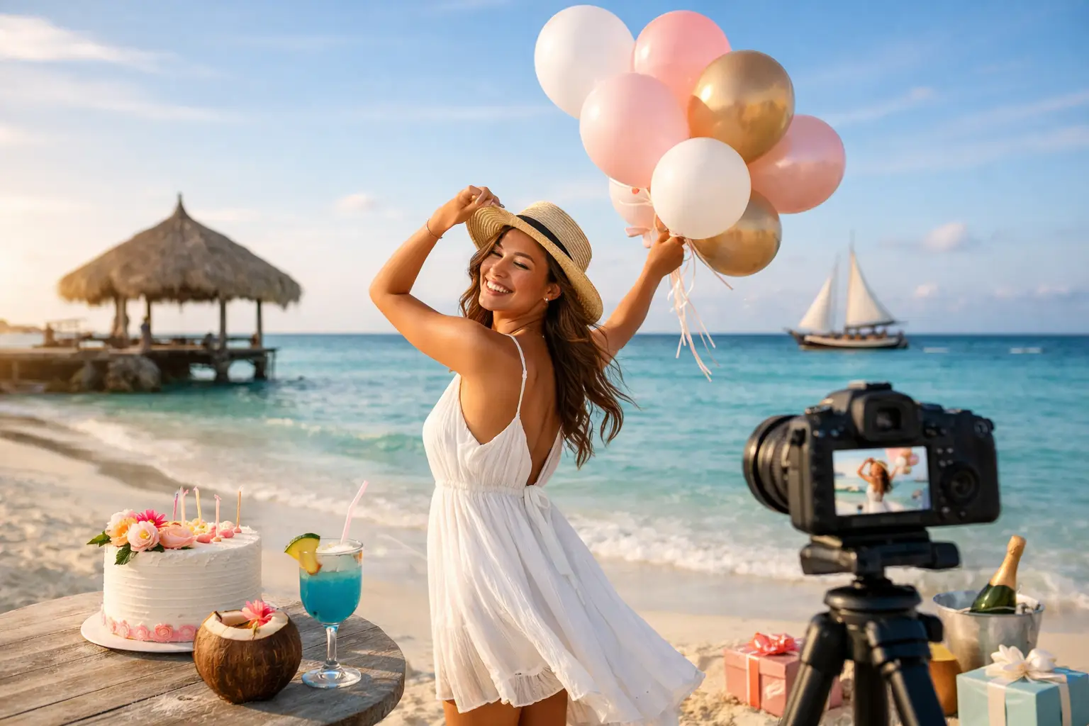 12 Best Birthday Photoshoot Ideas in Aruba