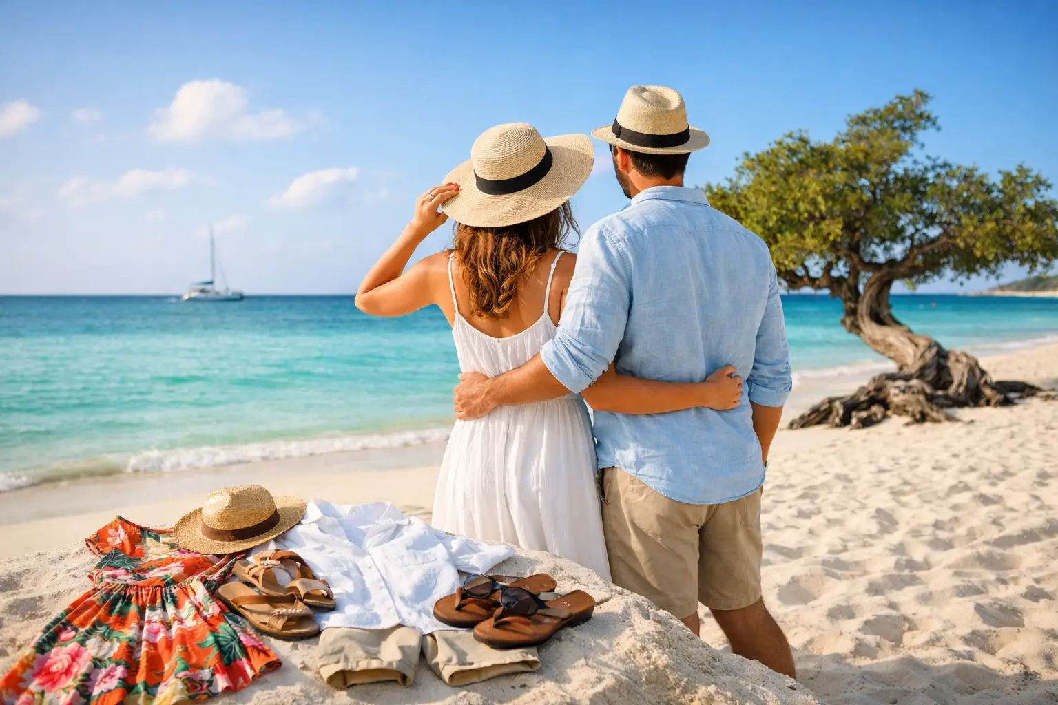 How to Choose Vacation Photo Outfits in Aruba